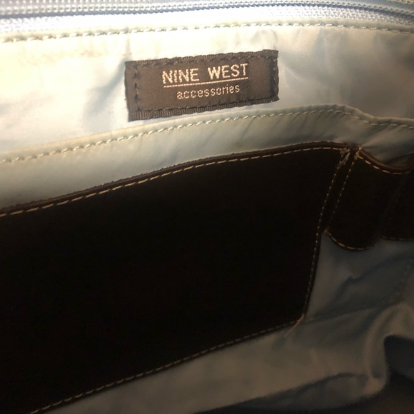 Nine West XL Large Vintage Tapestry Floral Handbag - Picture 6 of 8